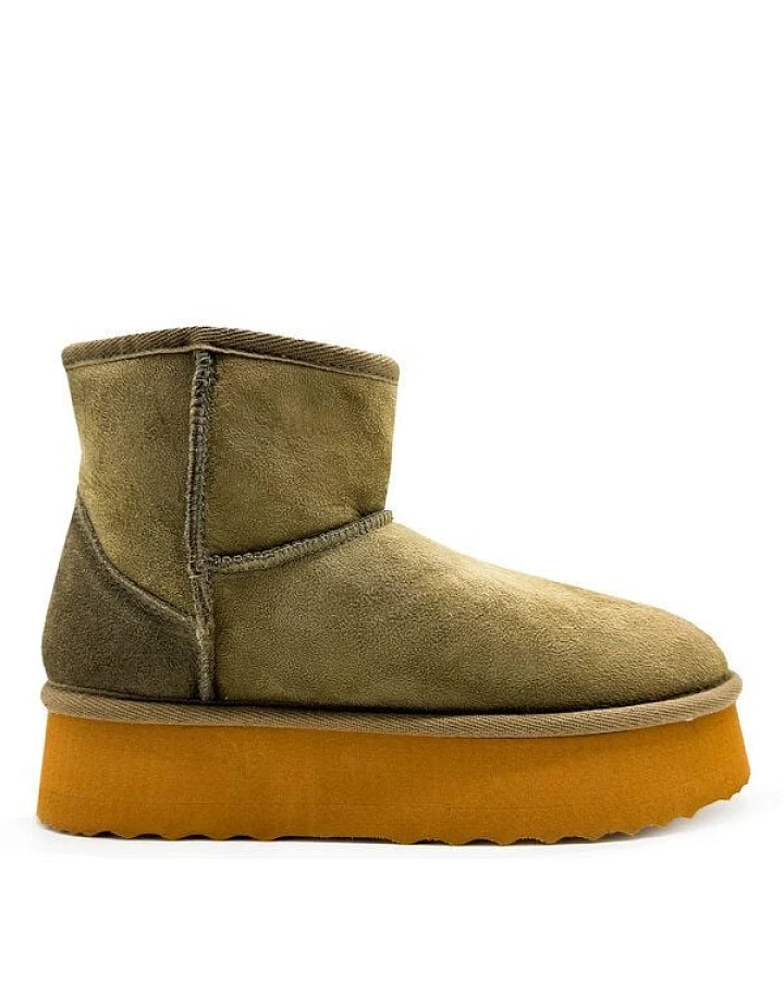 Stiefel aus Schaffell "thies 1856 ® Platform Sheep Boots"
