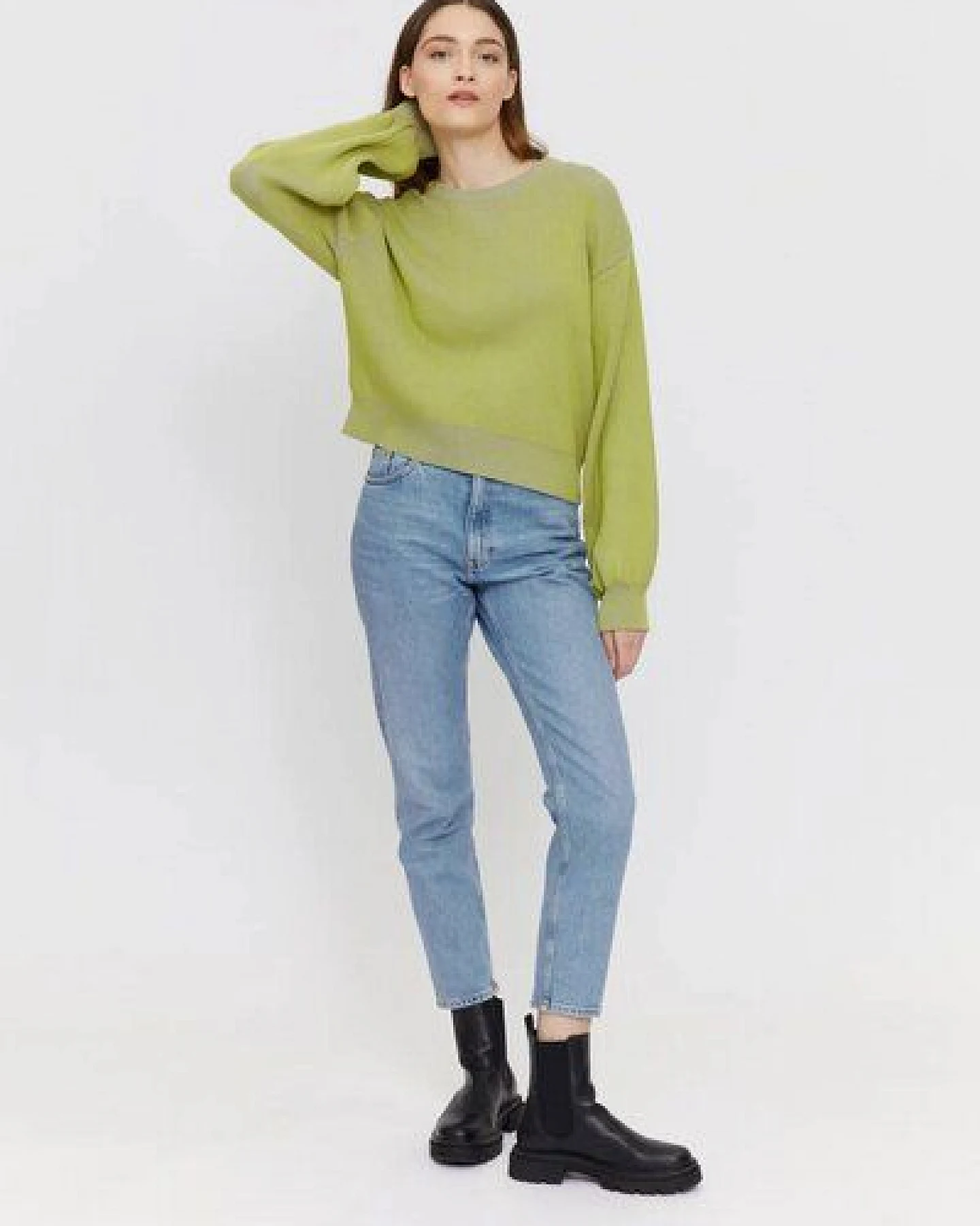 Mazine Valli Baumwollstrickpullover – Ansicht 4