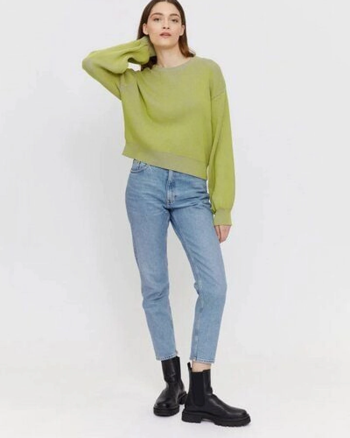 Mazine Valli Baumwollstrickpullover – Ansicht 3
