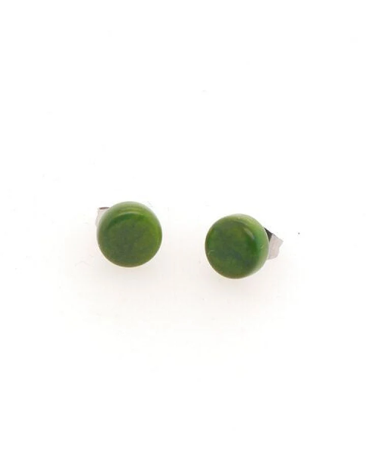 Mekhada Tagua Ohrstecker TOPI 8 mm
