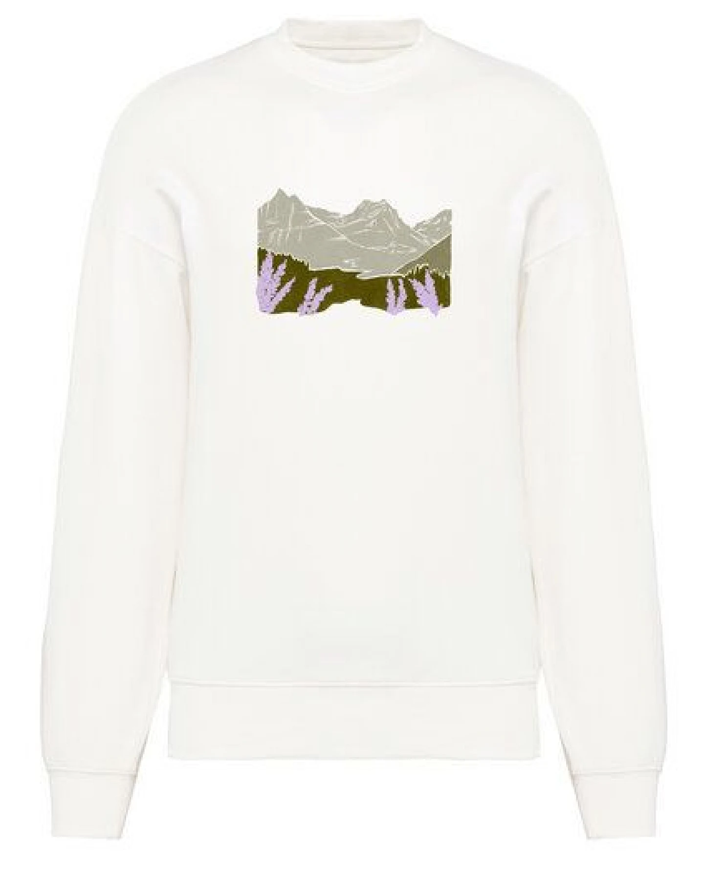 Kultgut NEW Recycling / Flauschiger Oversize Sweater / Glacier – Ansicht 2
