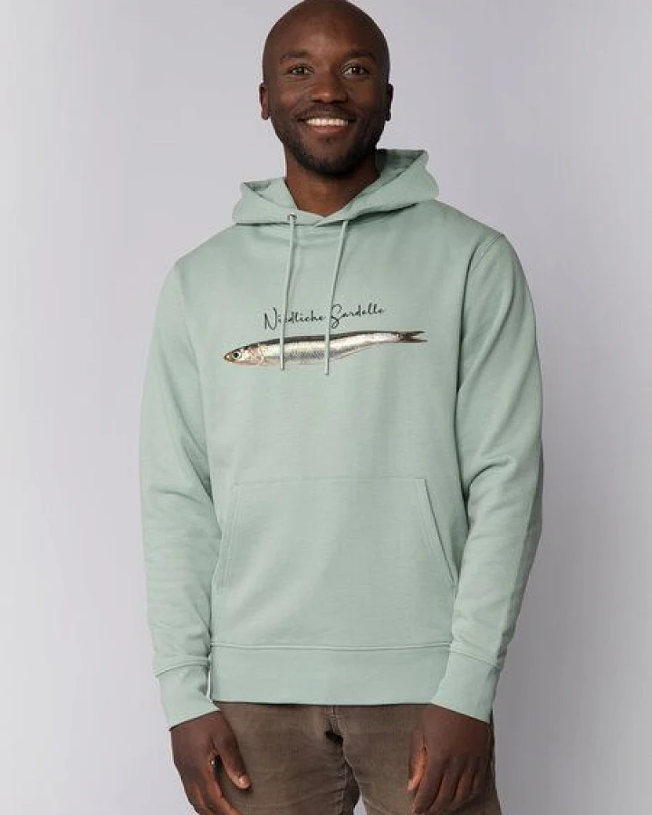 watapparel Hoodie Unisex Niedliche Sardelle