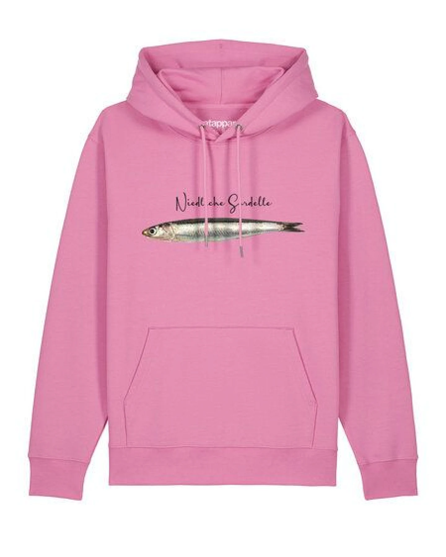 watapparel Hoodie Unisex Niedliche Sardelle – Ansicht 2