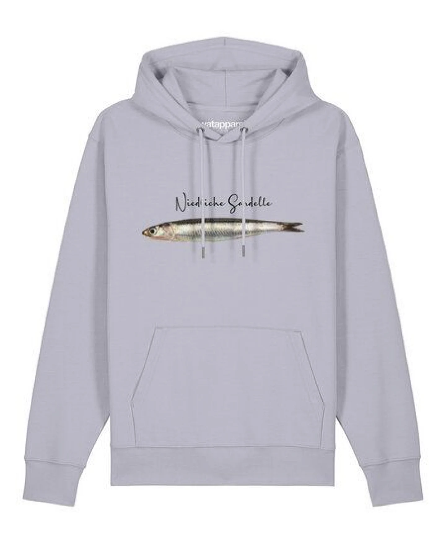 watapparel Hoodie Unisex Niedliche Sardelle – Ansicht 2