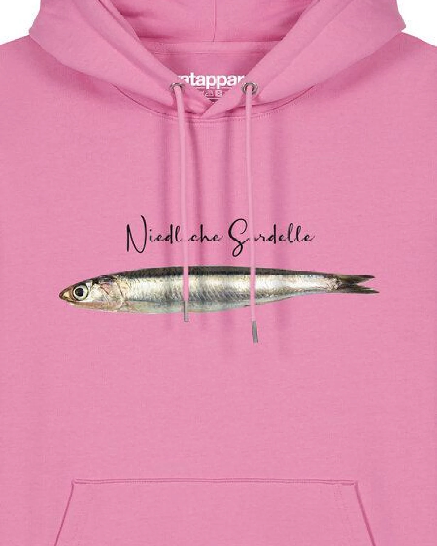 watapparel Hoodie Unisex Niedliche Sardelle – Ansicht 3