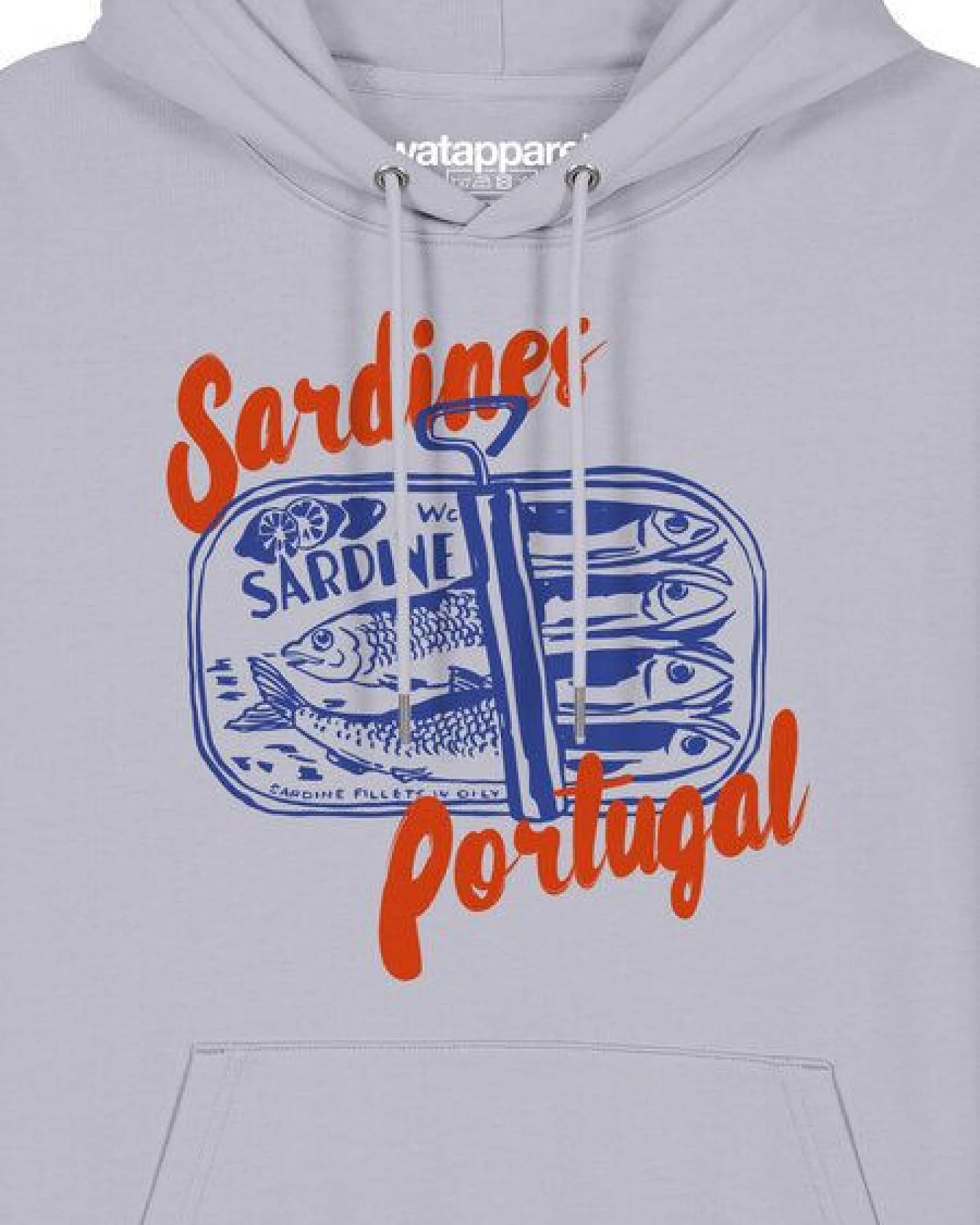 watapparel Hoodie Unisex Sardines Portugal – Ansicht 3