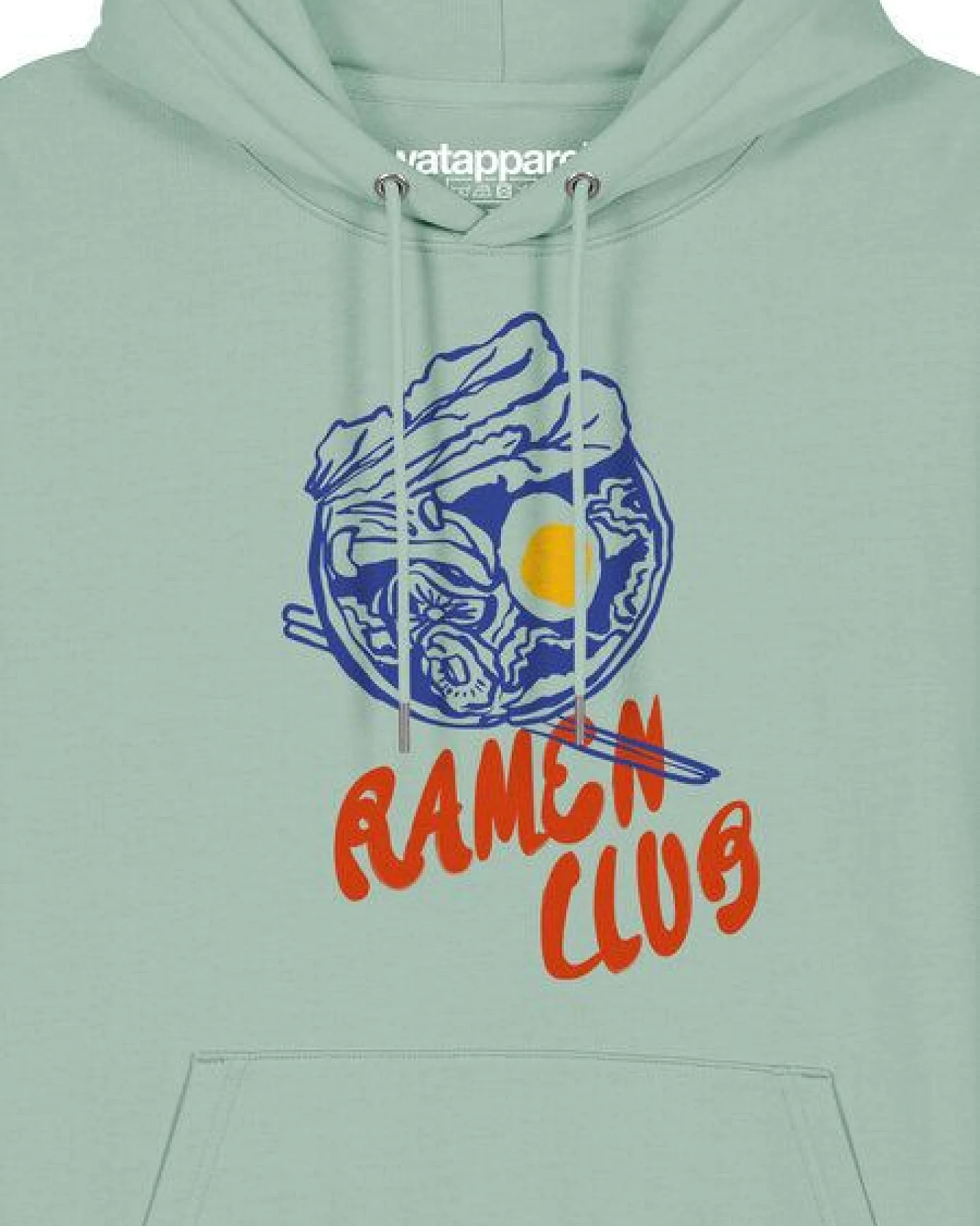 watapparel Hoodie Unisex Ramen Club – Ansicht 3