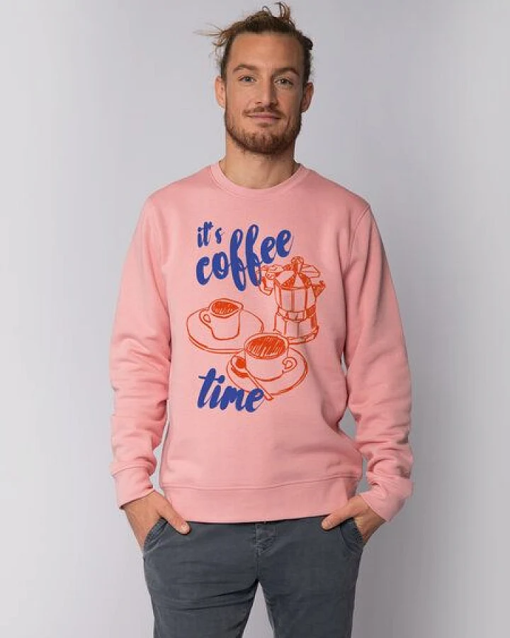 watapparel Sweatshirt Unisex Its coffee time