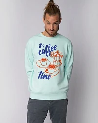 Produktseite: watapparel Sweatshirt Unisex Its coffee time