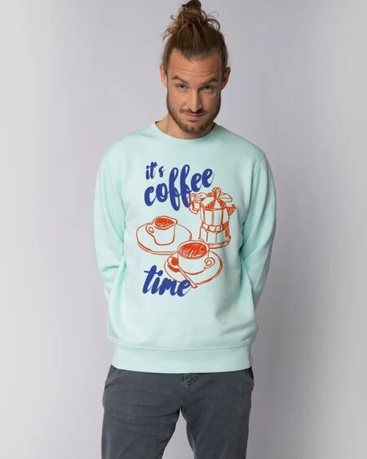 watapparel Sweatshirt Unisex Its coffee time