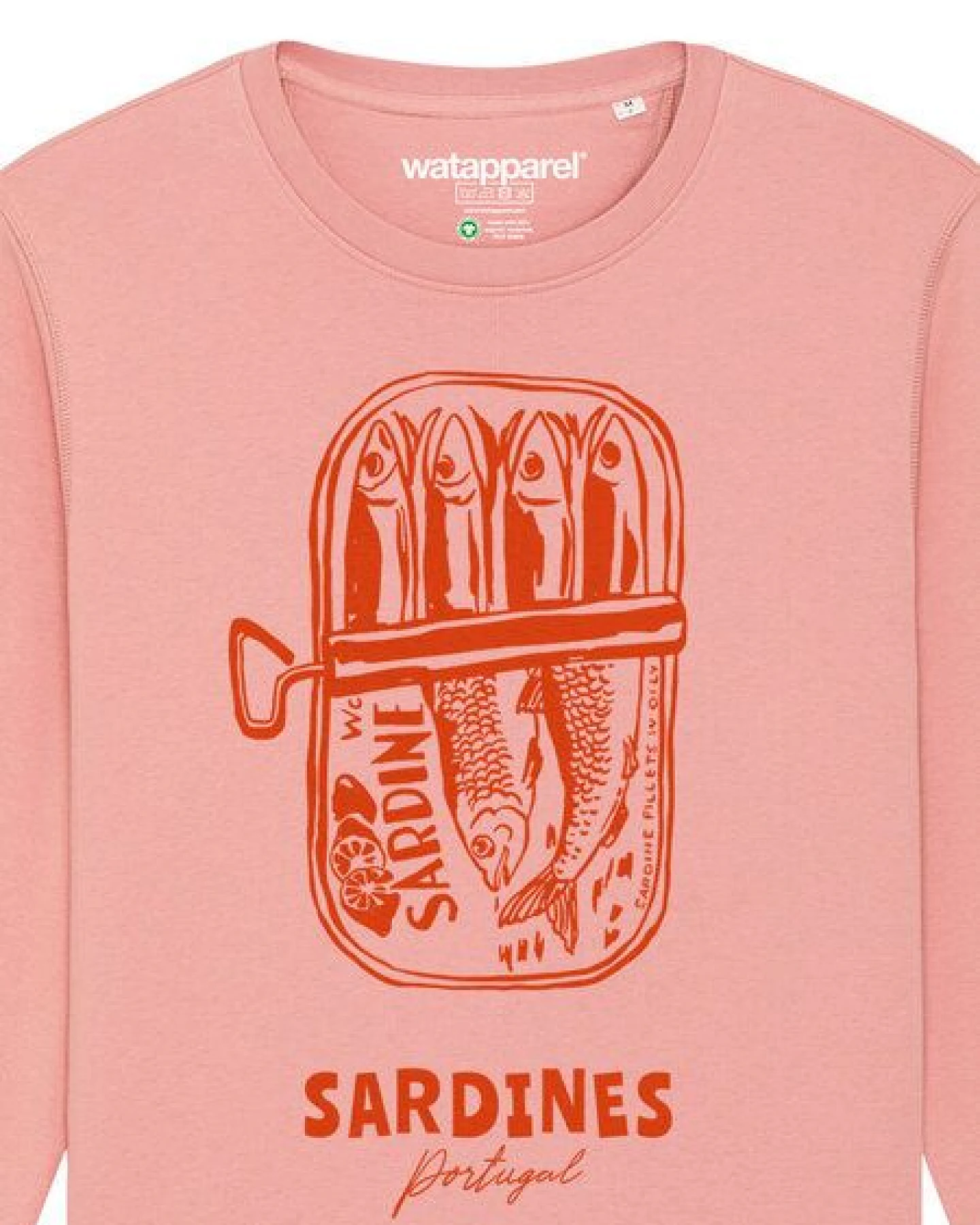 watapparel Sweatshirt Unisex Sardines Portugal – Ansicht 3
