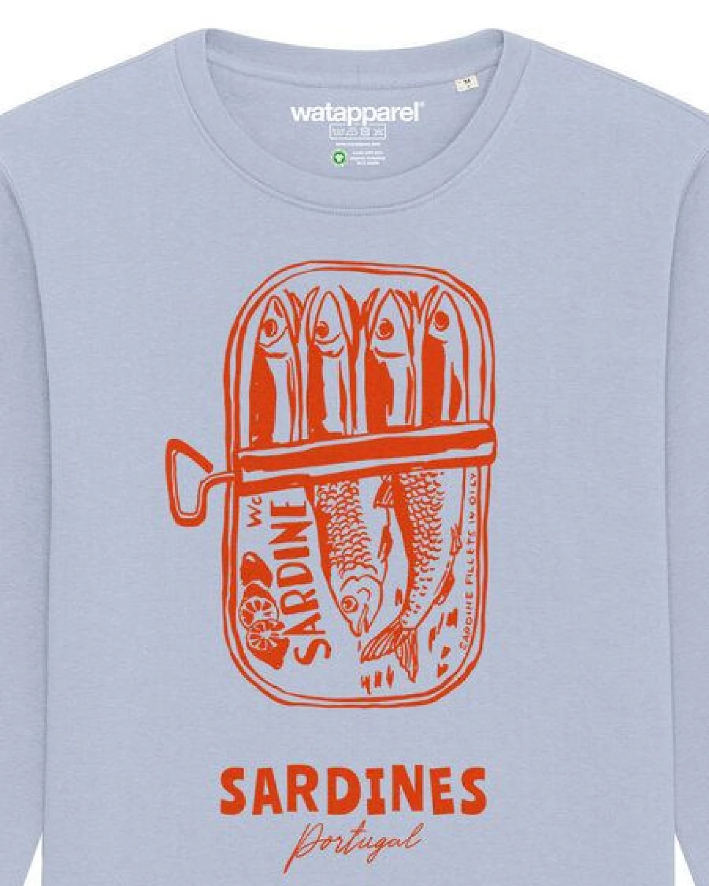 watapparel Sweatshirt Unisex Sardines Portugal – Ansicht 3