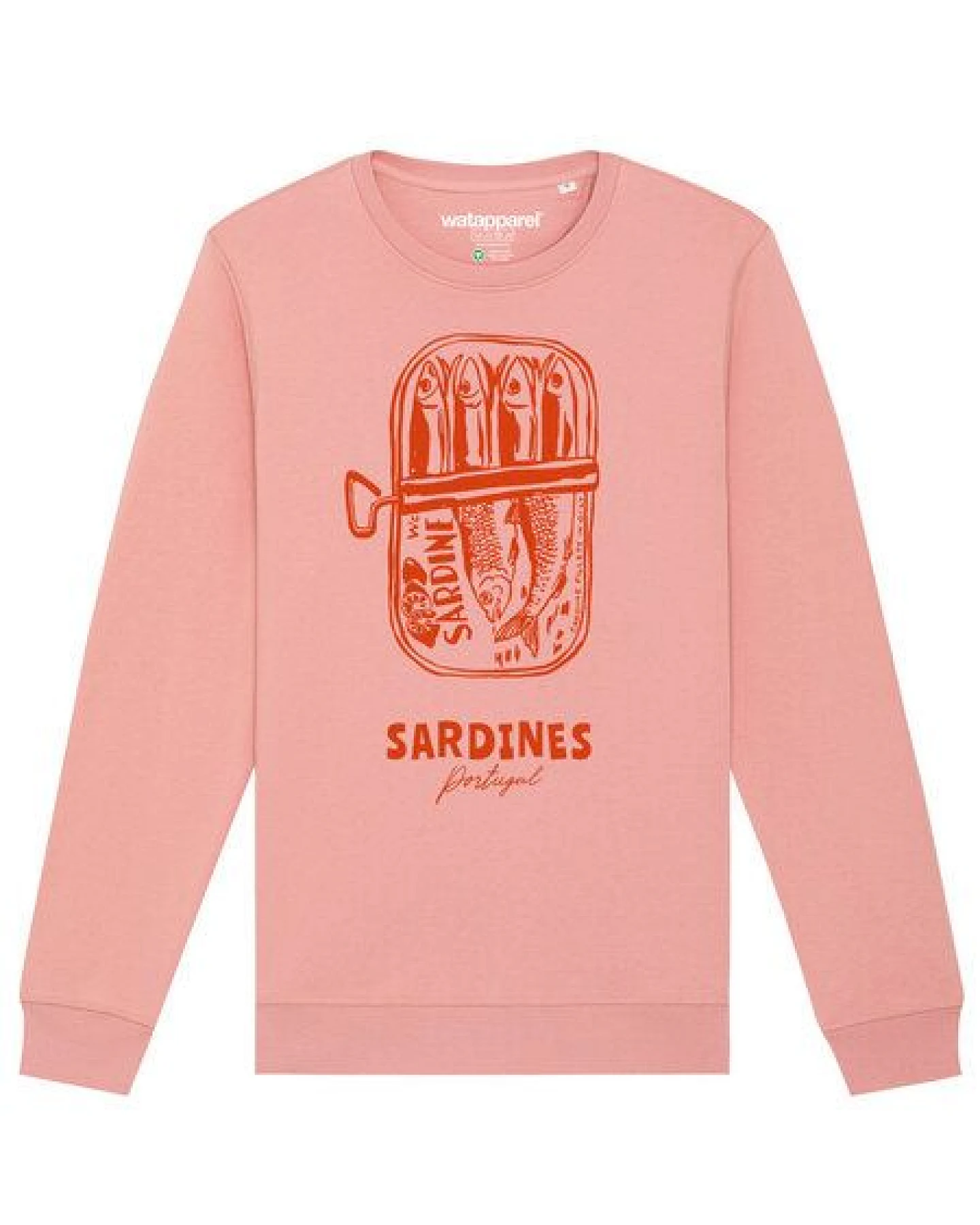 watapparel Sweatshirt Unisex Sardines Portugal – Ansicht 2