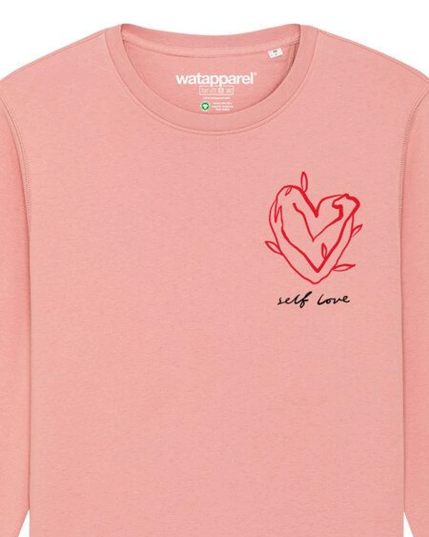 watapparel Sweatshirt Unisex Self love – Ansicht 3