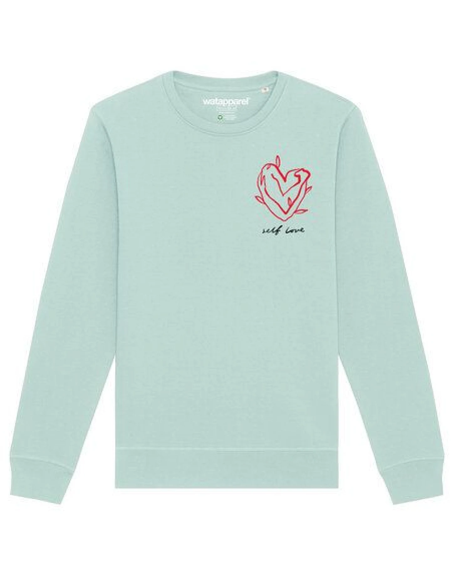 watapparel Sweatshirt Unisex Self love – Ansicht 2