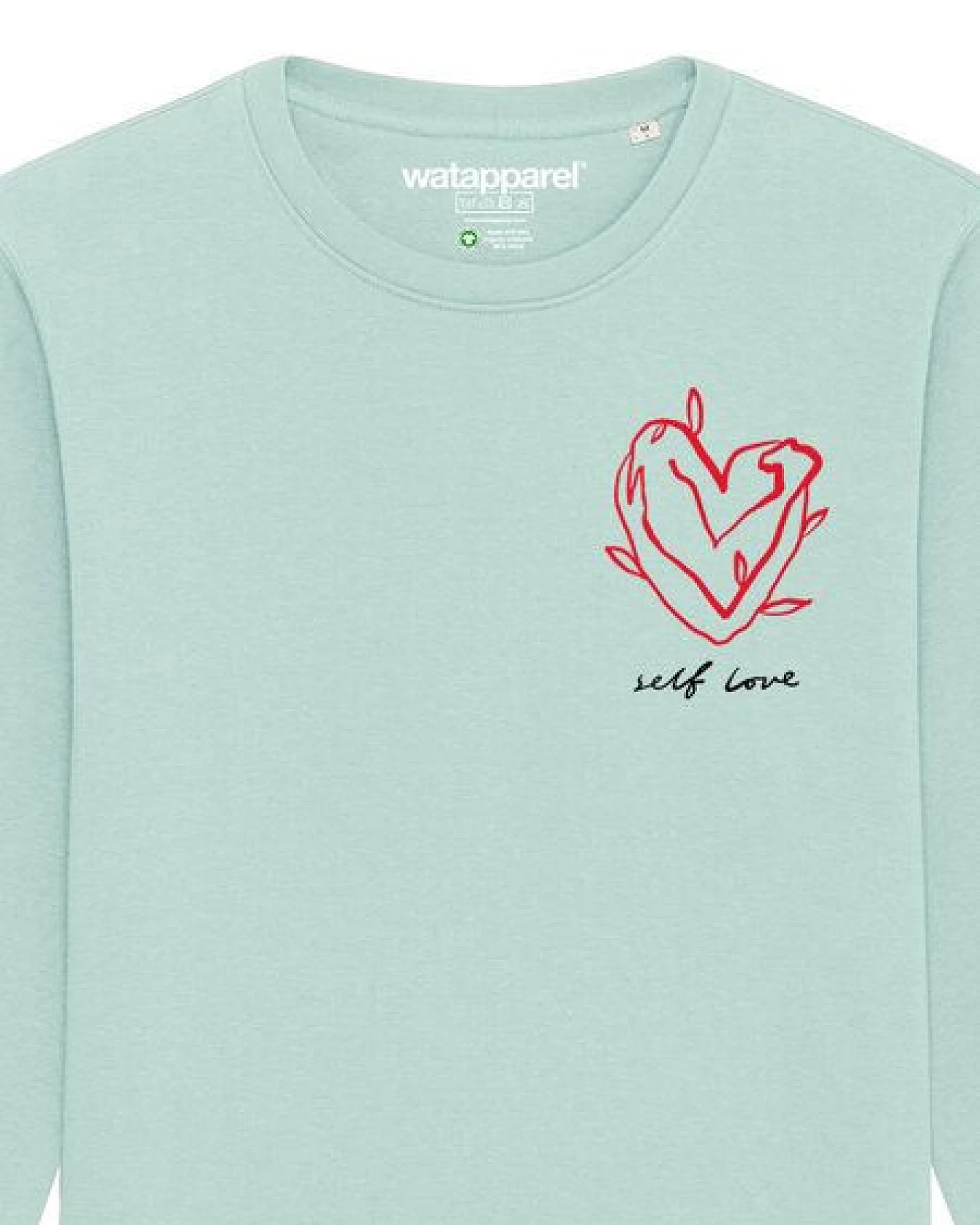 watapparel Sweatshirt Unisex Self love – Ansicht 3