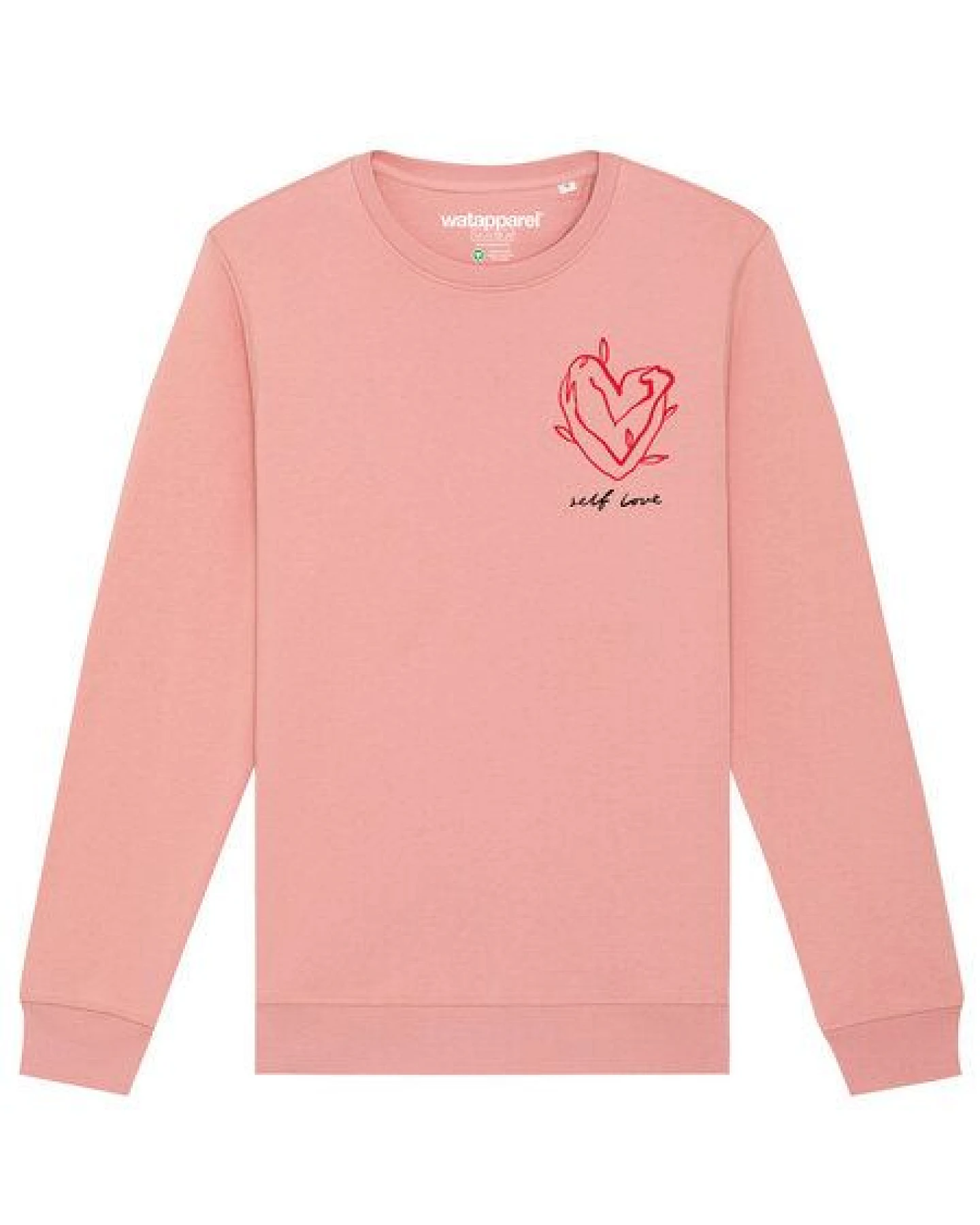 watapparel Sweatshirt Unisex Self love – Ansicht 2