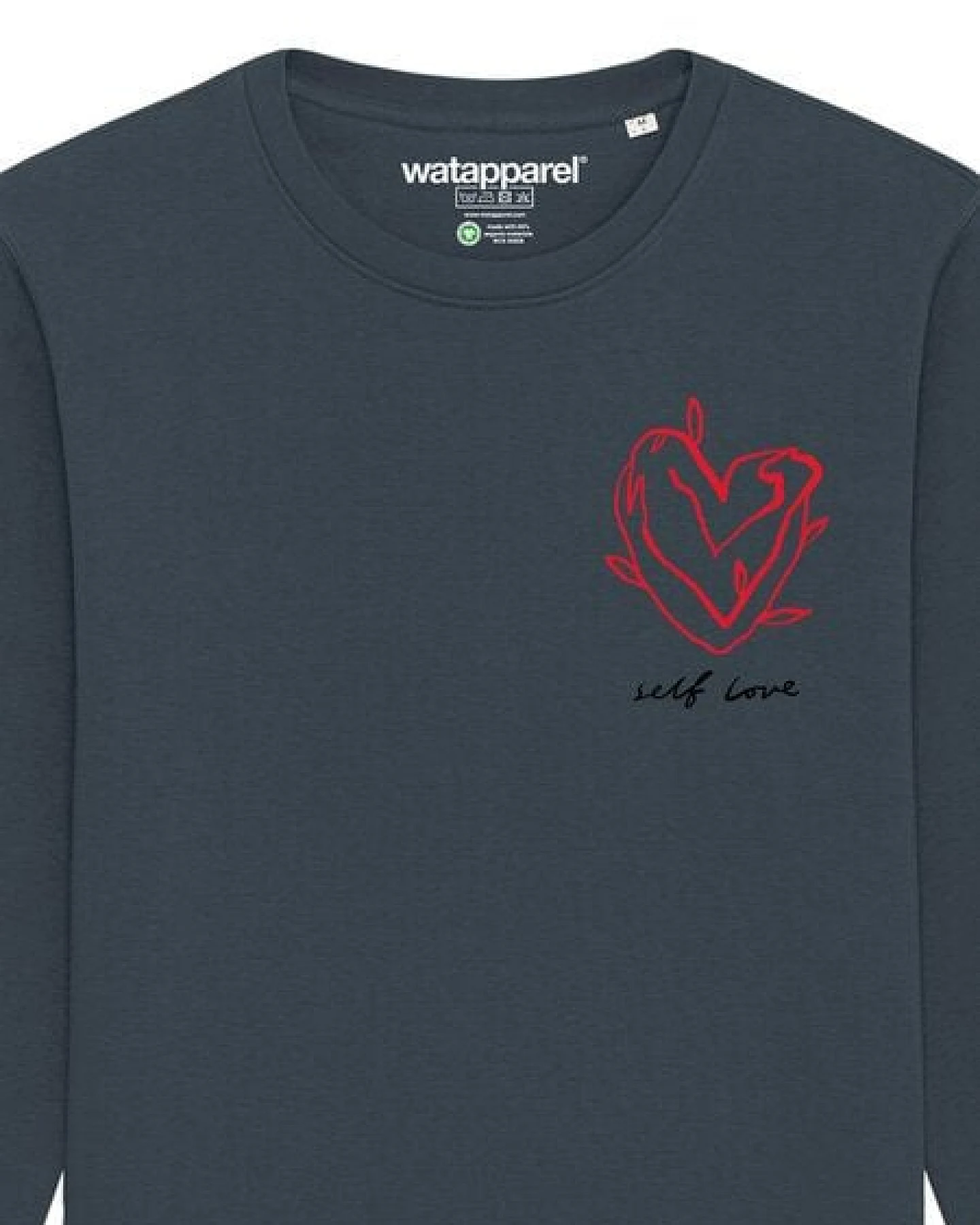 watapparel Sweatshirt Unisex Self love – Ansicht 3