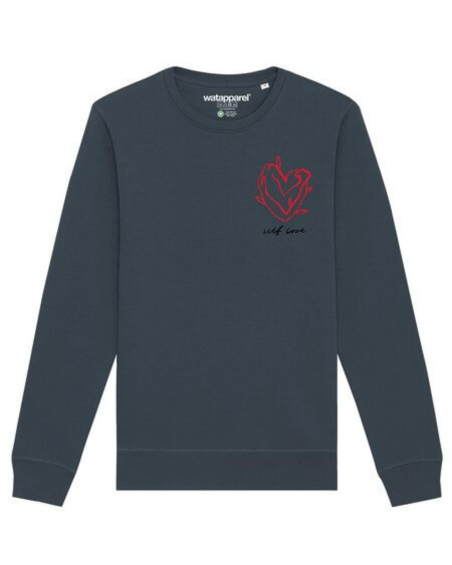 watapparel Sweatshirt Unisex Self love – Ansicht 2