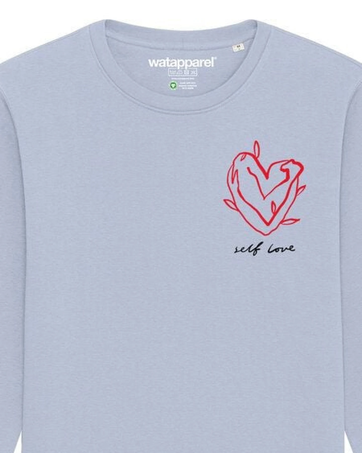watapparel Sweatshirt Unisex Self love – Ansicht 3
