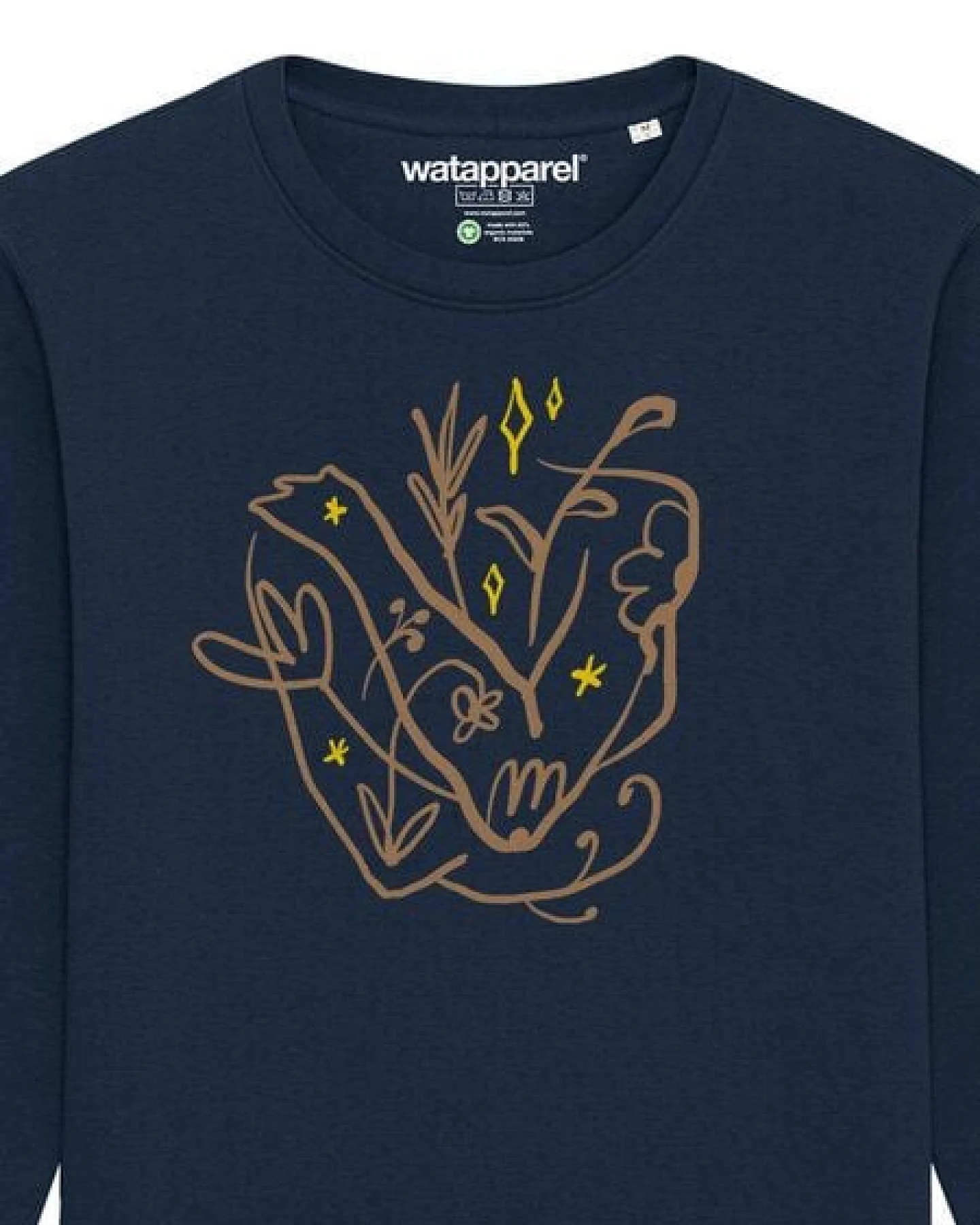 watapparel Sweatshirt Unisex Self love – Ansicht 3
