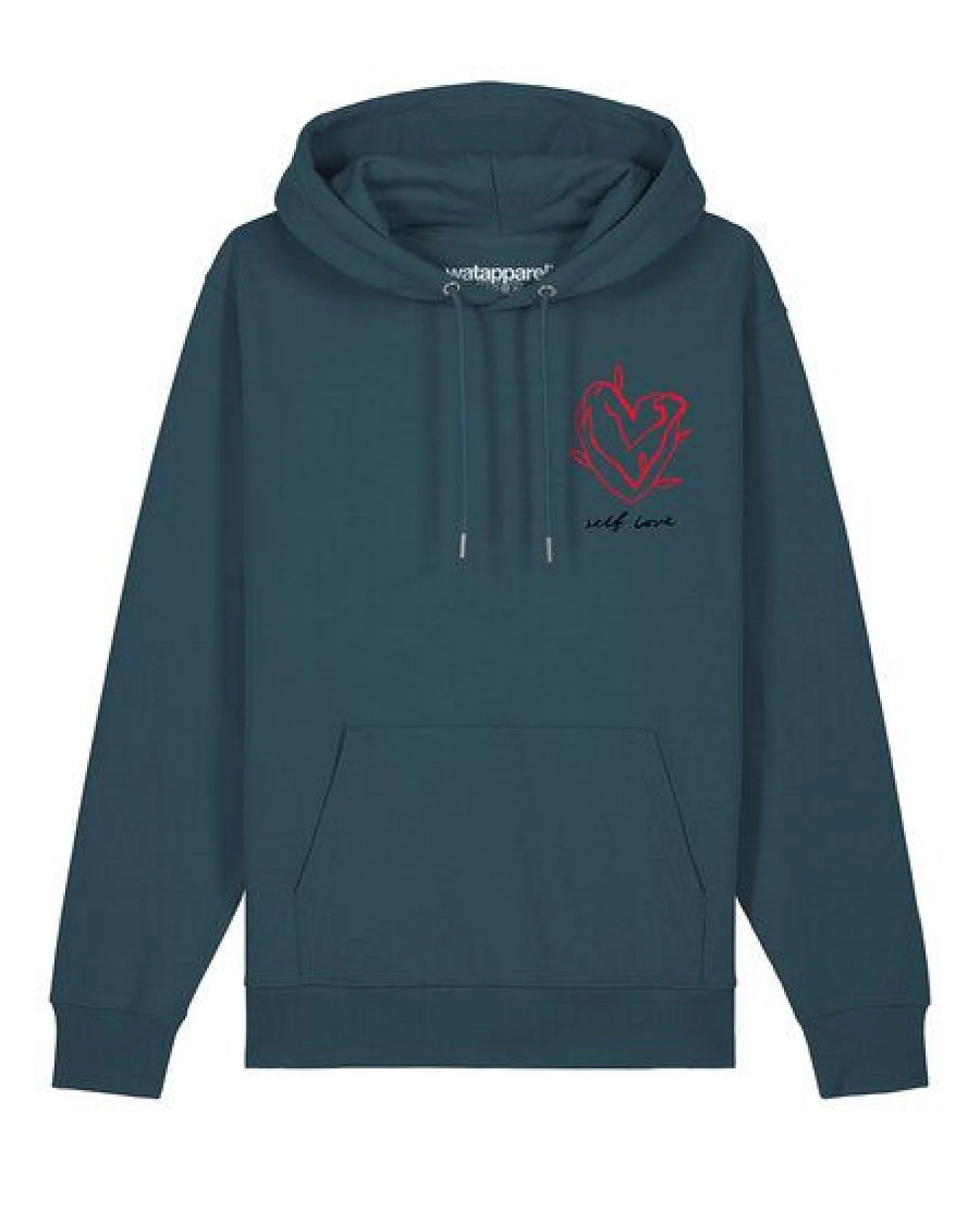 watapparel Hoodie Unisex Self love – Ansicht 2