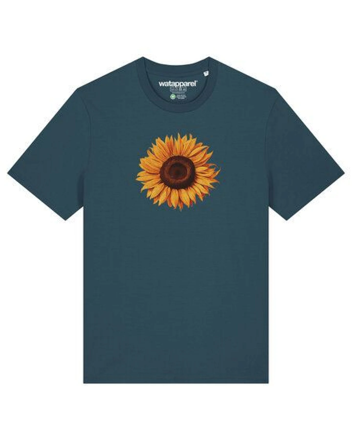 watapparel T-Shirt Unisex Sonnenblume – Ansicht 2