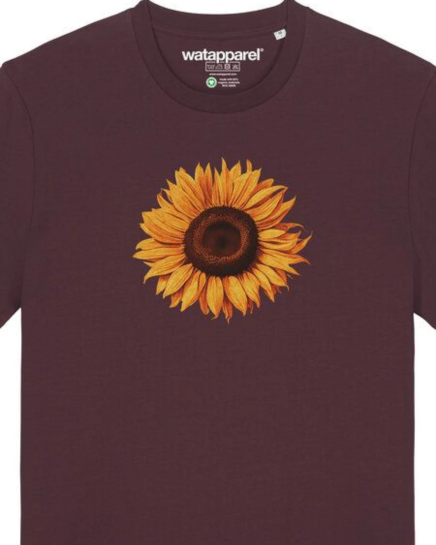watapparel T-Shirt Unisex Sonnenblume – Ansicht 3