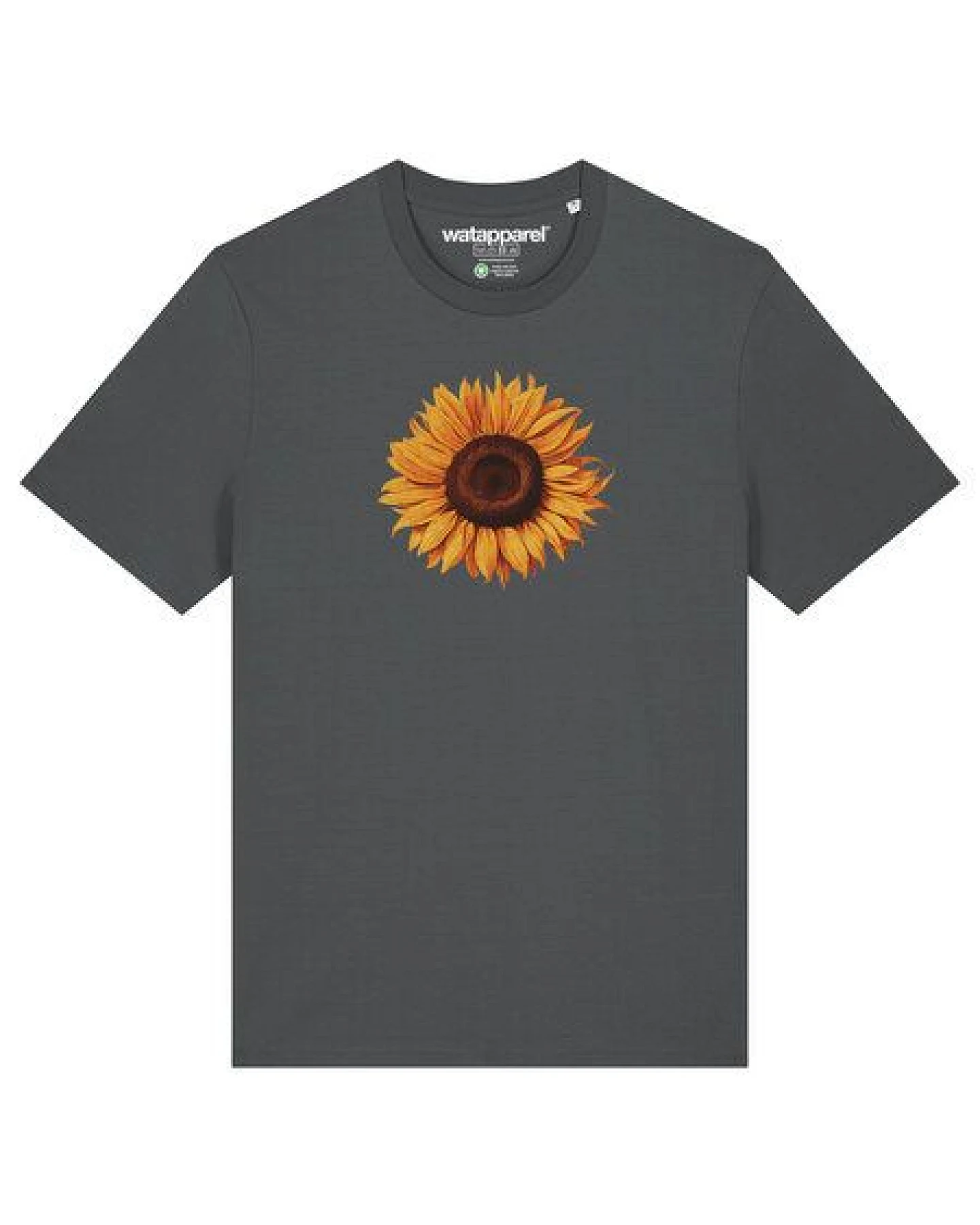 watapparel T-Shirt Unisex Sonnenblume – Ansicht 2