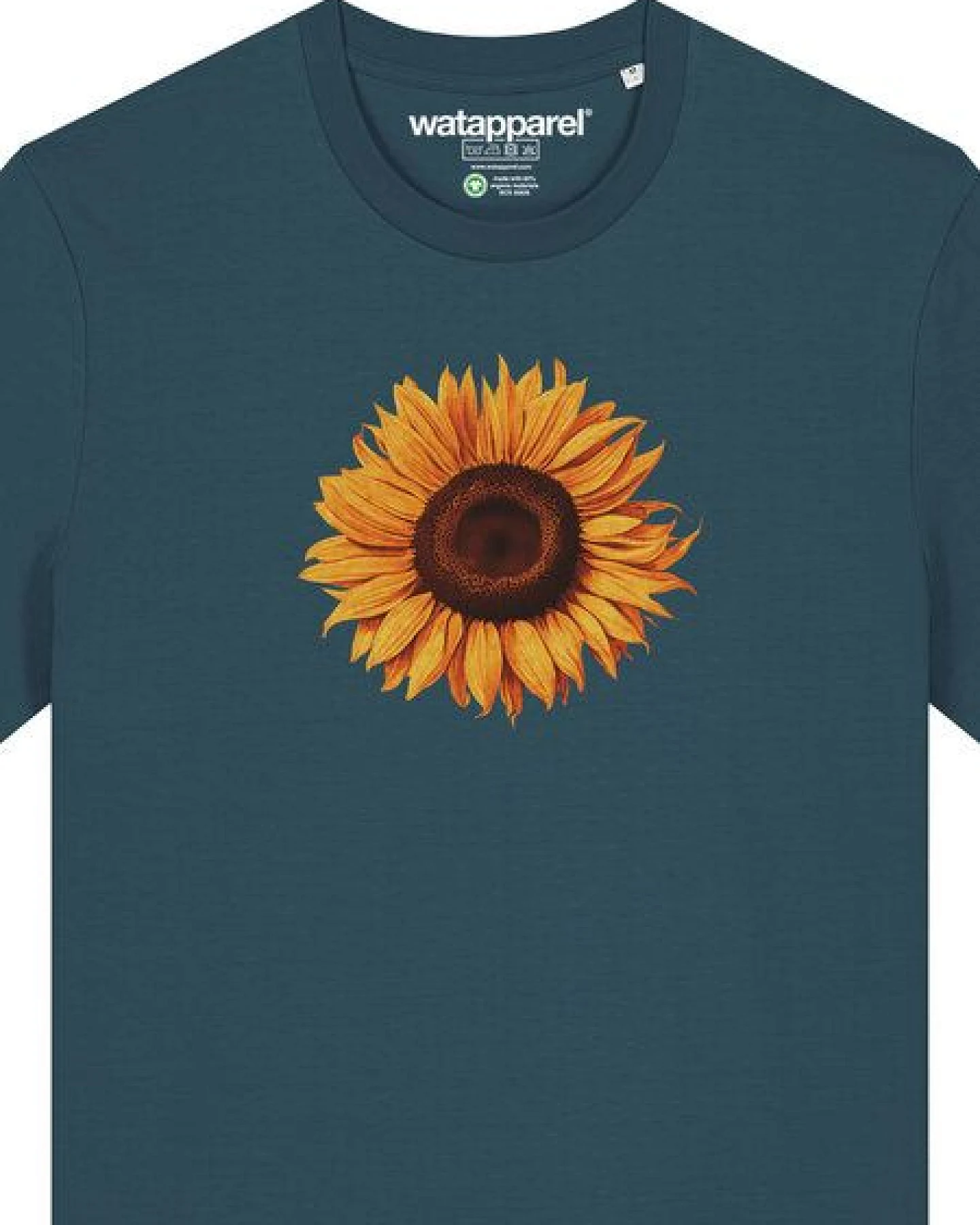 watapparel T-Shirt Unisex Sonnenblume – Ansicht 3
