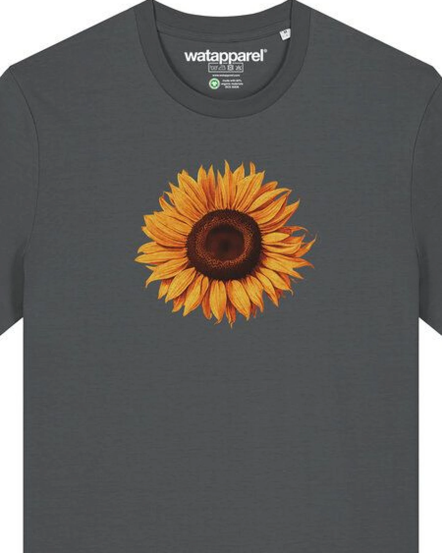 watapparel T-Shirt Unisex Sonnenblume – Ansicht 3