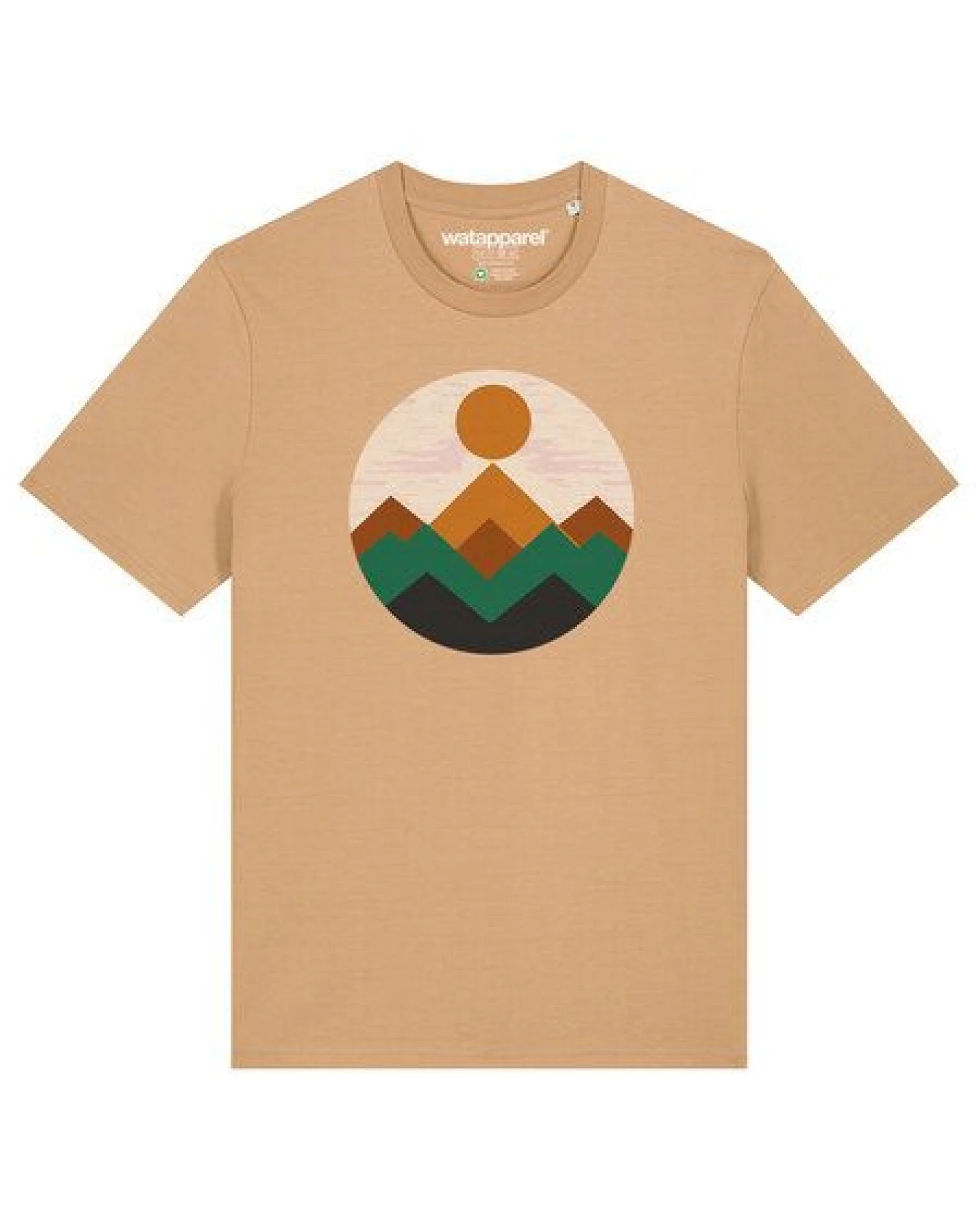 watapparel T-Shirt Unisex Geometric Landscape 2 – Ansicht 2