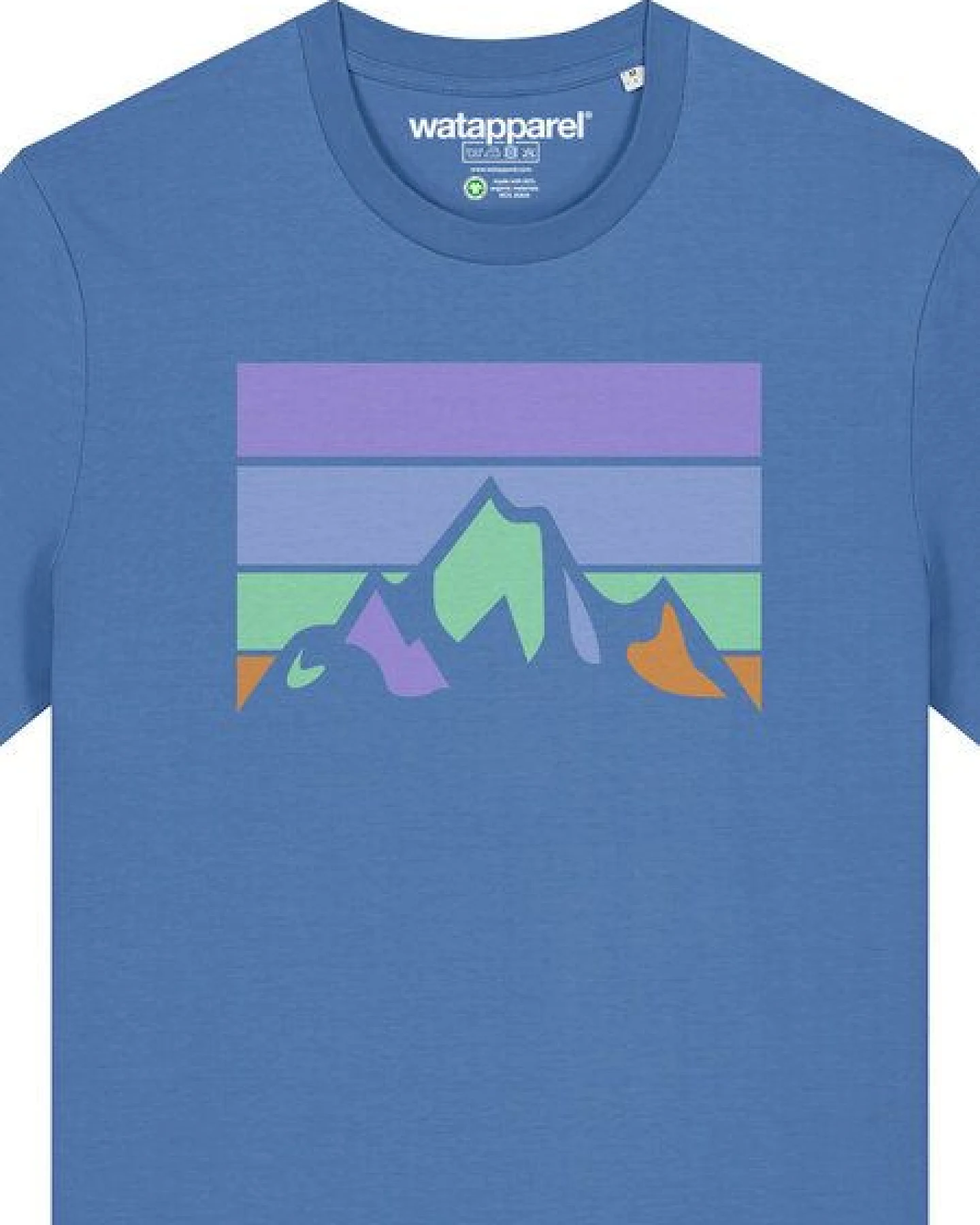 watapparel T-Shirt Unisex Retro Landscape – Ansicht 3