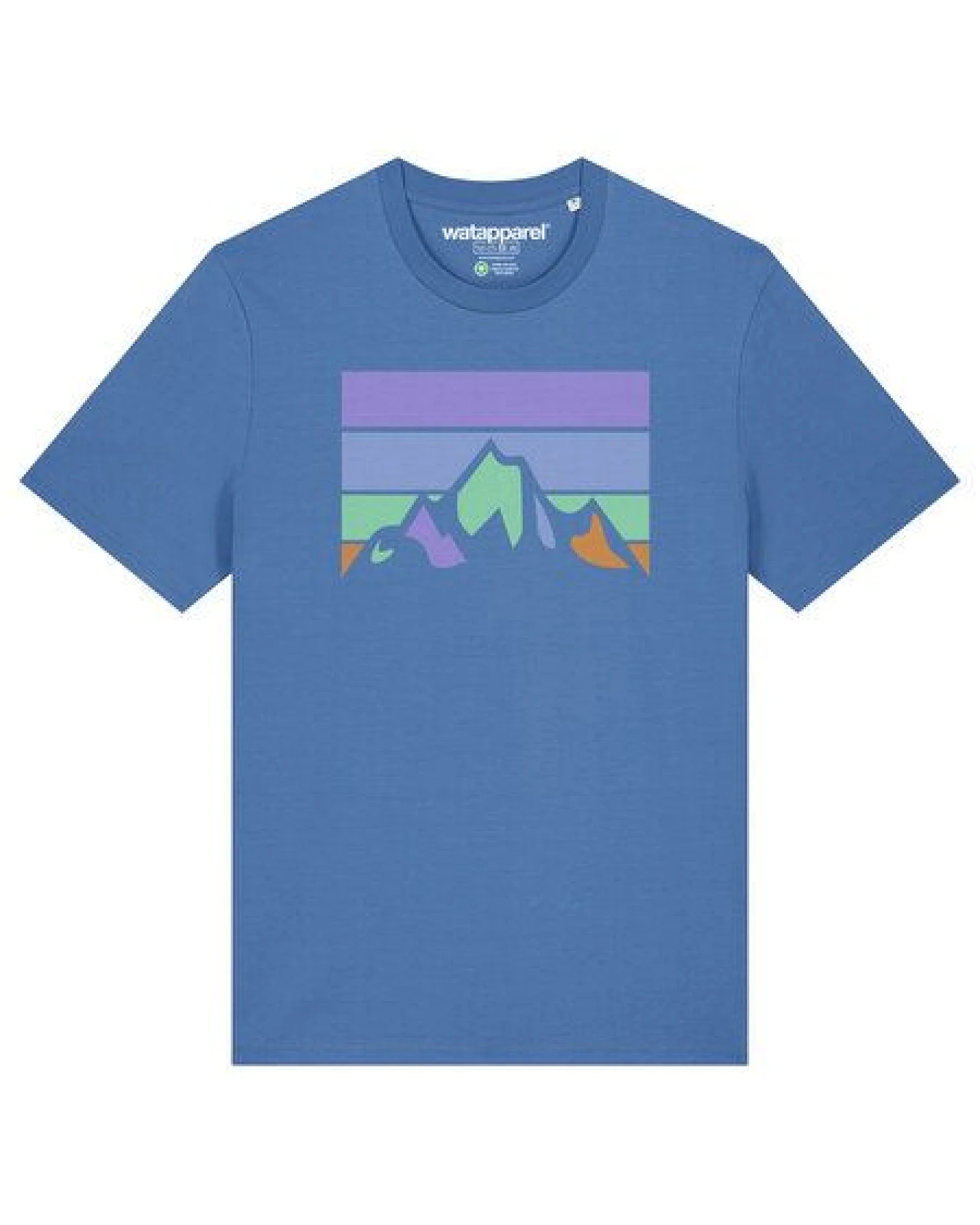 watapparel T-Shirt Unisex Retro Landscape – Ansicht 2