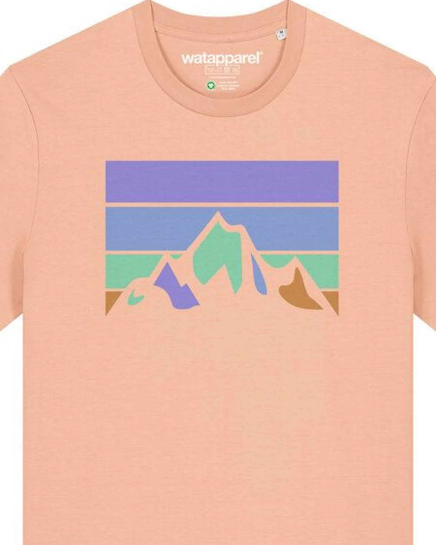 watapparel T-Shirt Unisex Retro Landscape – Ansicht 3