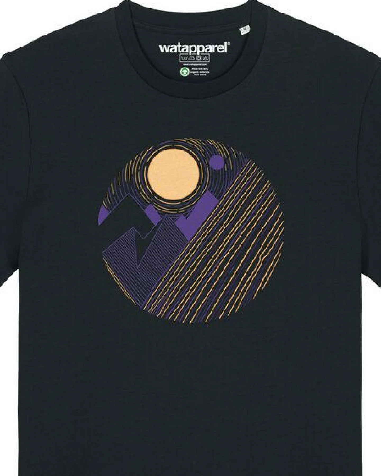watapparel T-Shirt Unisex Geometric Landscape 3 – Ansicht 3