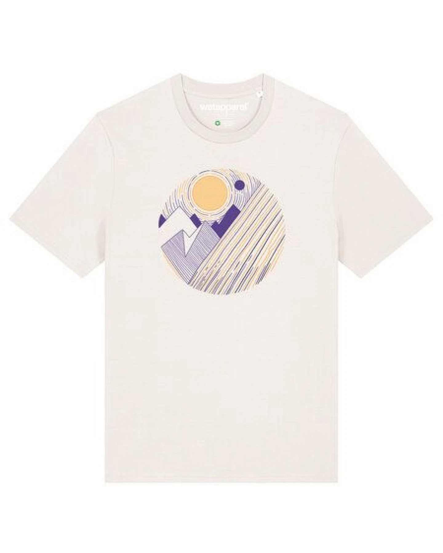 watapparel T-Shirt Unisex Geometric Landscape 3 – Ansicht 2