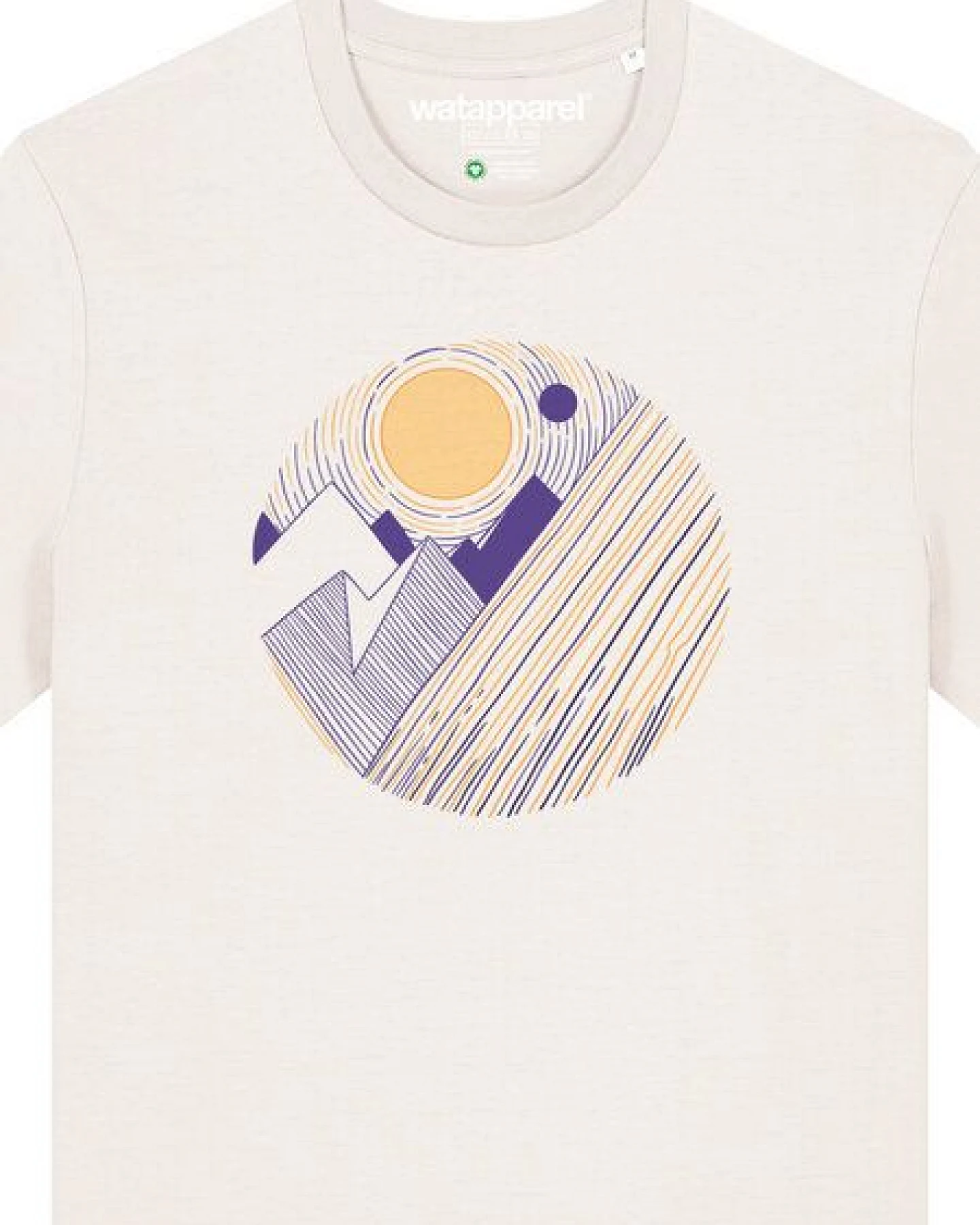 watapparel T-Shirt Unisex Geometric Landscape 3 – Ansicht 3
