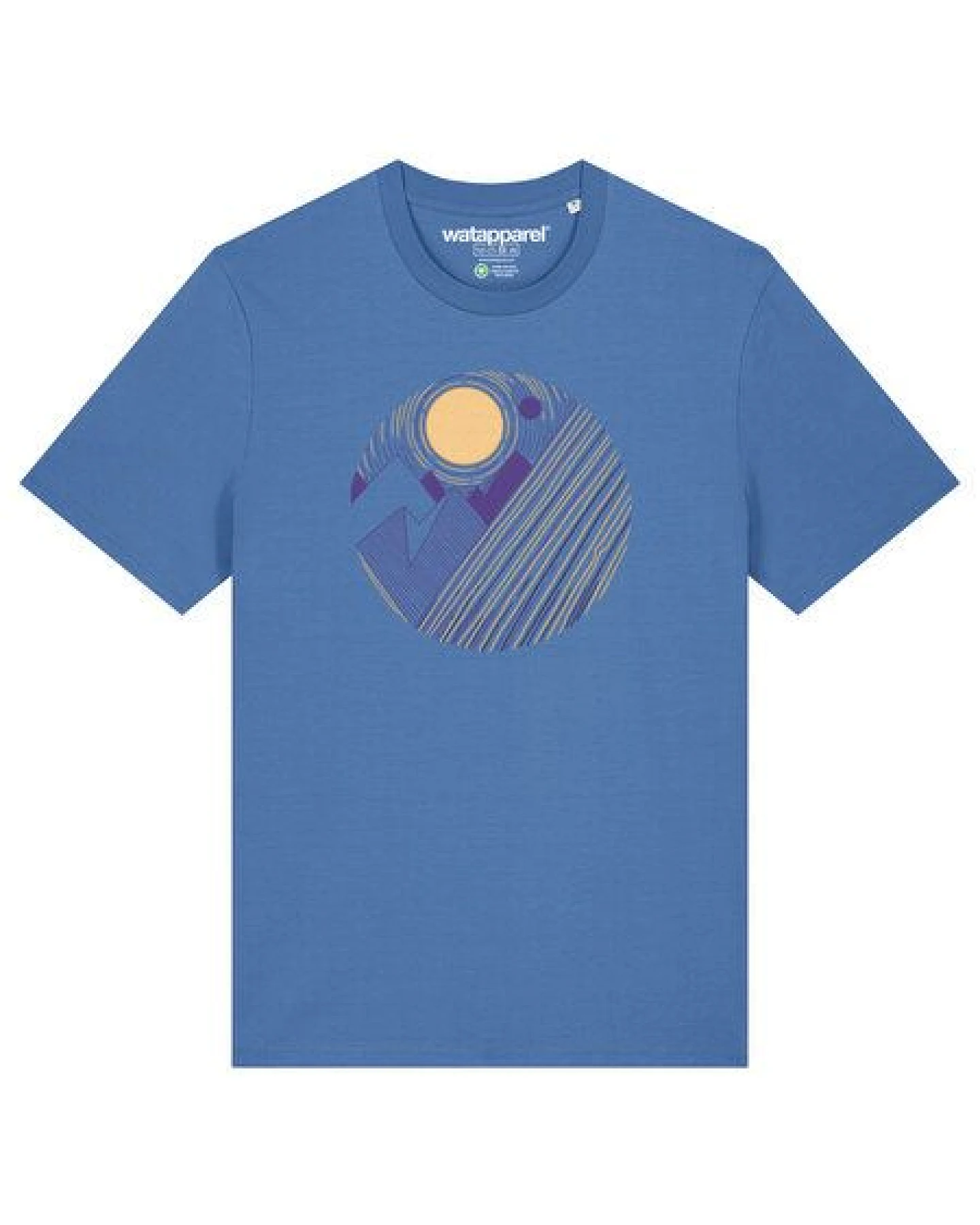 watapparel T-Shirt Unisex Geometric Landscape 3 – Ansicht 2