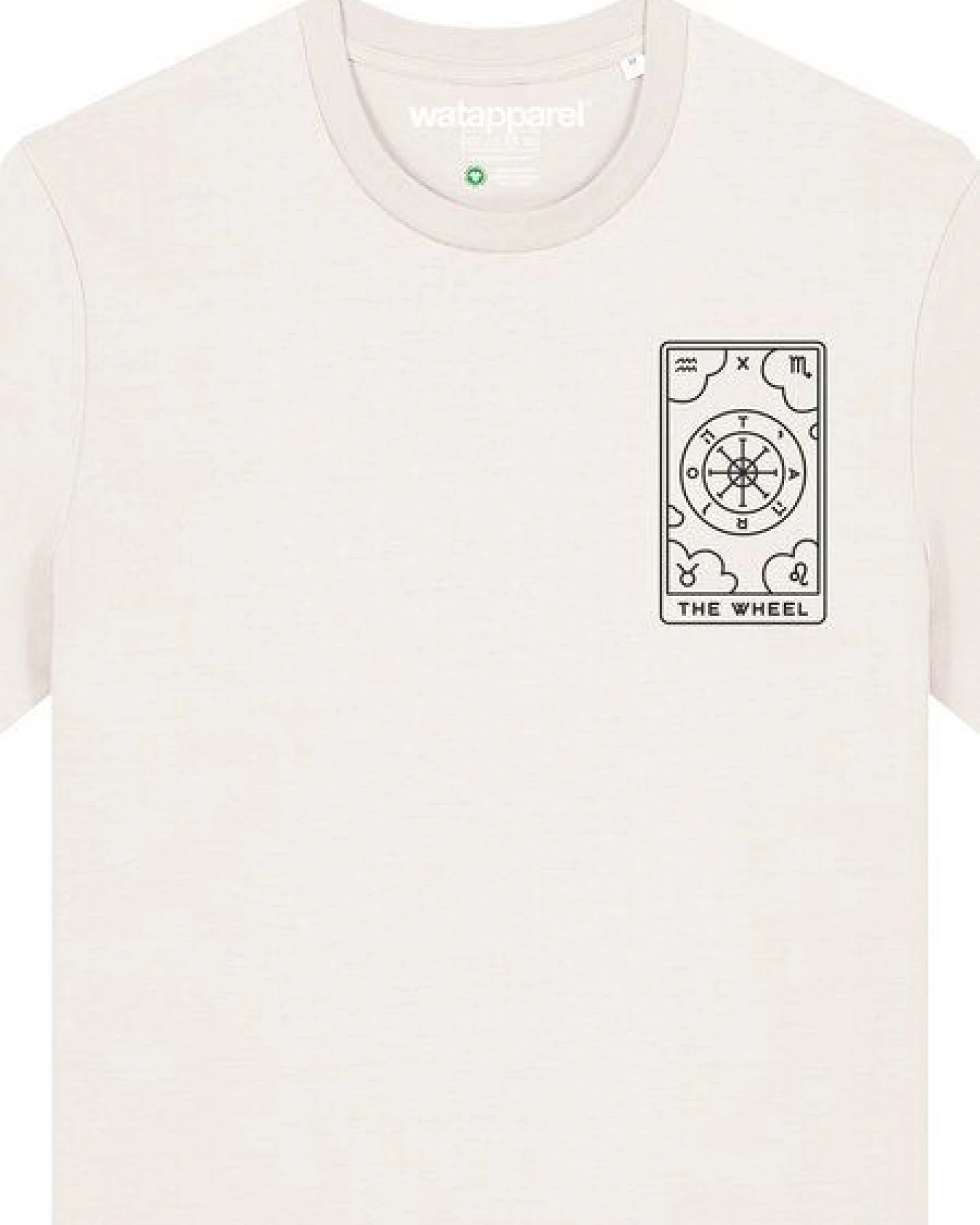 watapparel T-Shirt Unisex Tarot The Wheel – Ansicht 3