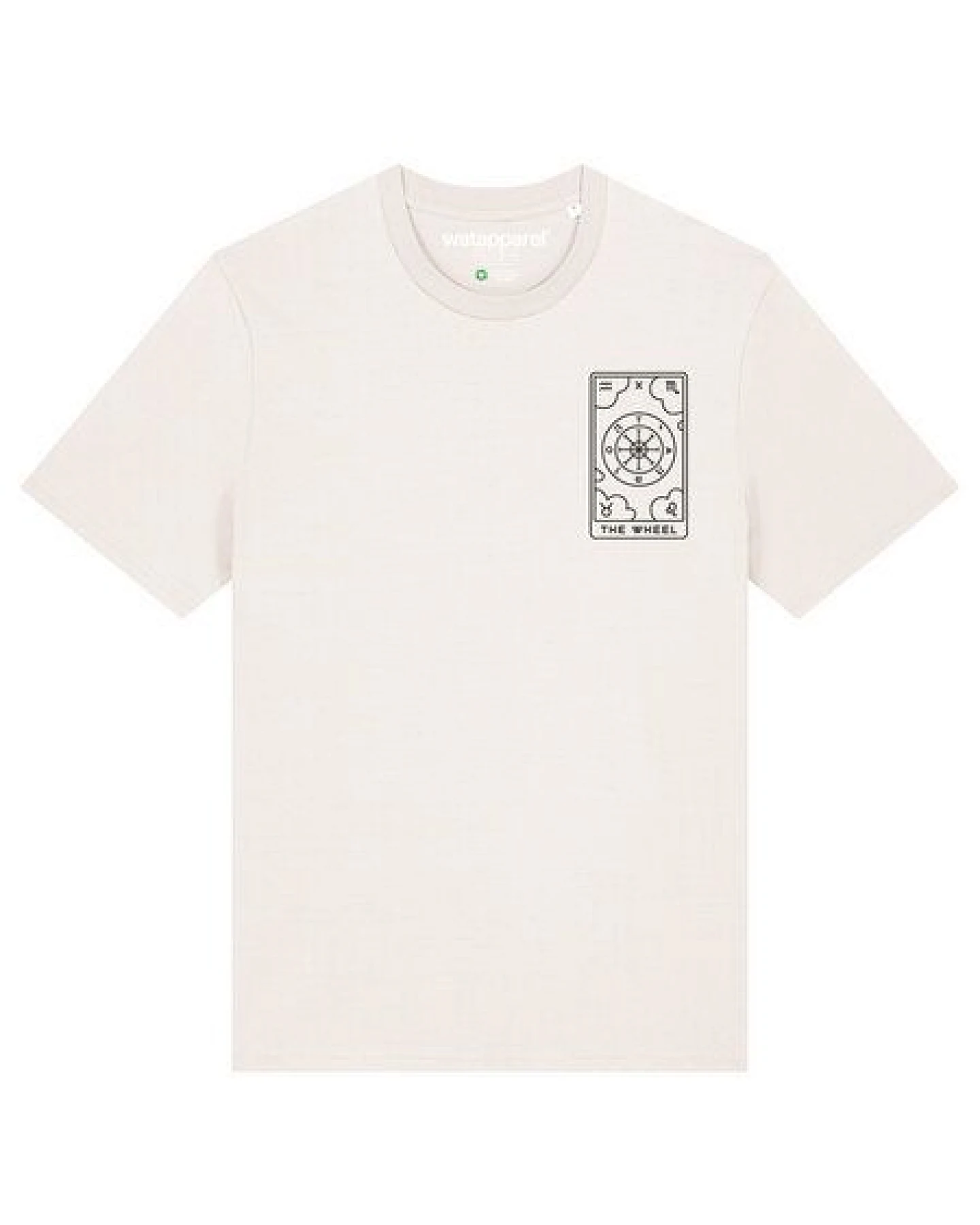 watapparel T-Shirt Unisex Tarot The Wheel – Ansicht 2