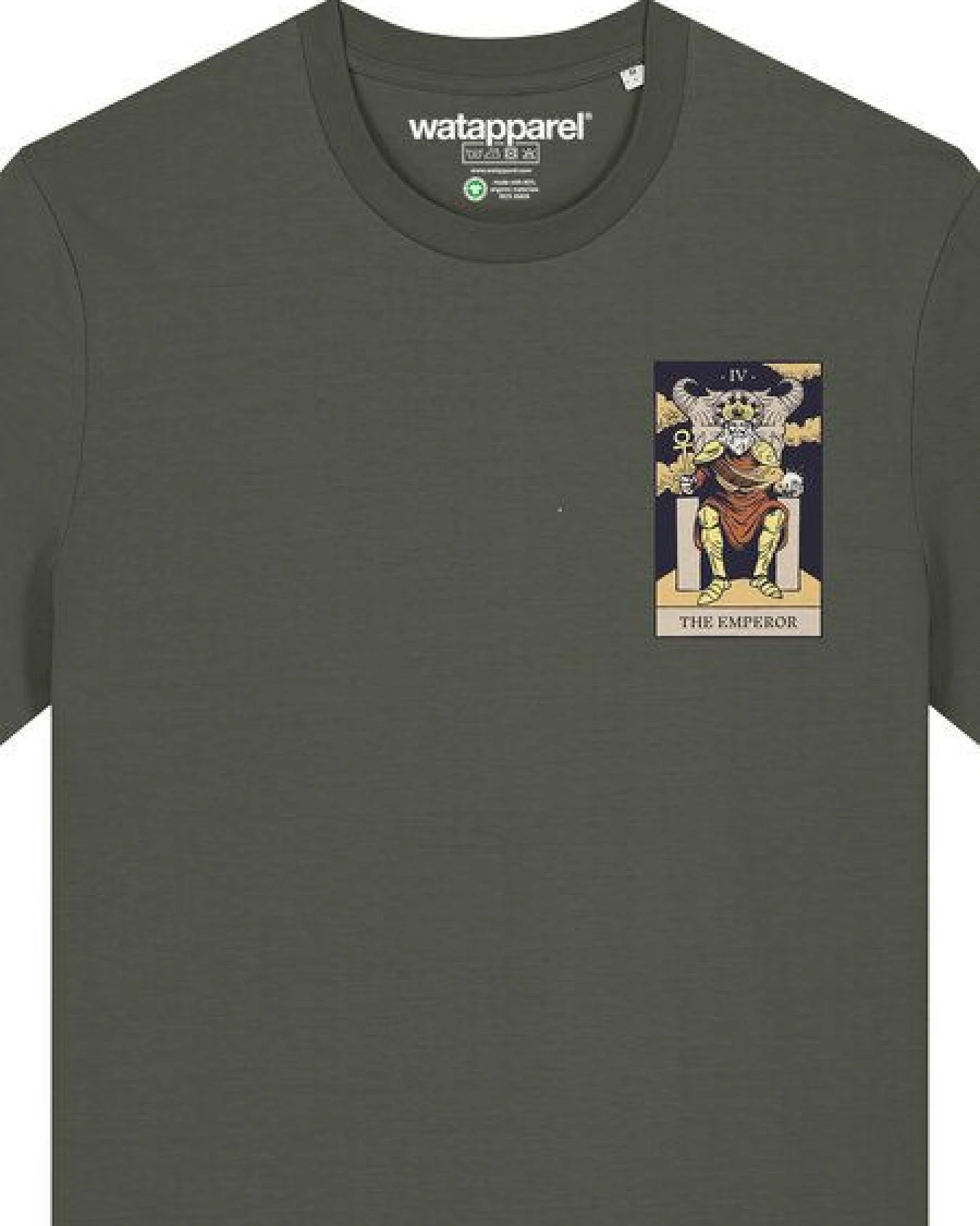 watapparel T-Shirt Unisex Tarot The Emperor – Ansicht 3
