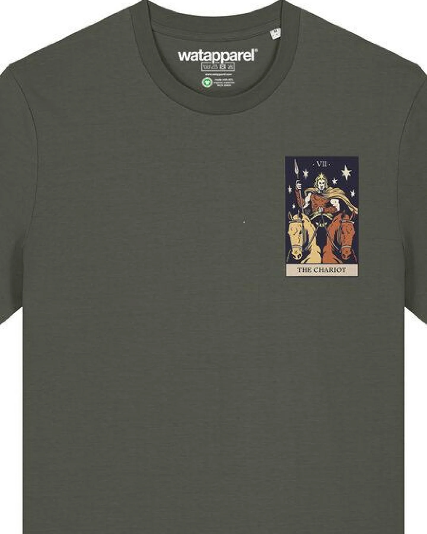 watapparel T-Shirt Unisex Tarot The Chariot – Ansicht 3
