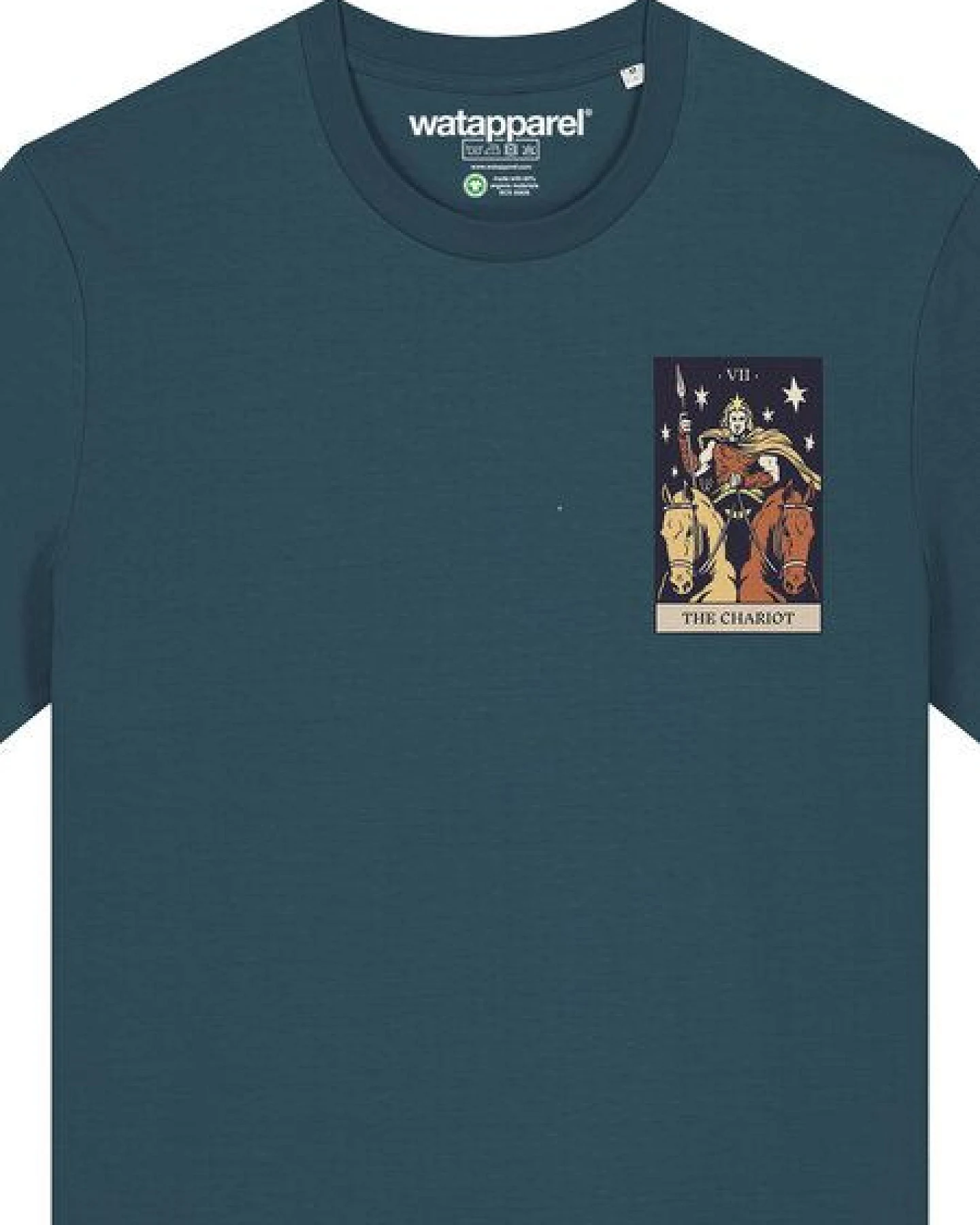watapparel T-Shirt Unisex Tarot The Chariot – Ansicht 3
