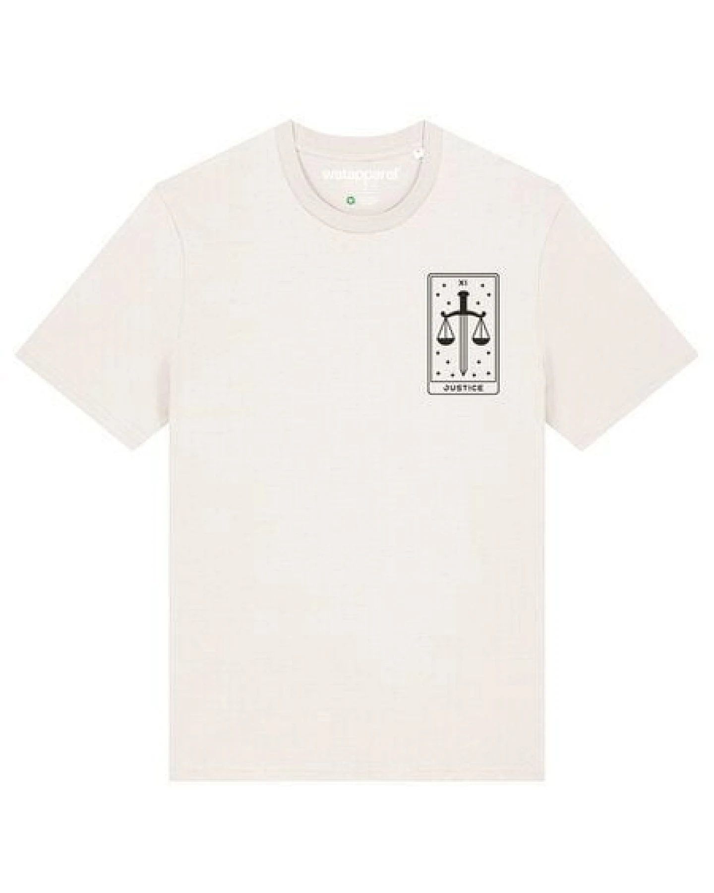watapparel T-Shirt Unisex Tarot Justice – Ansicht 2