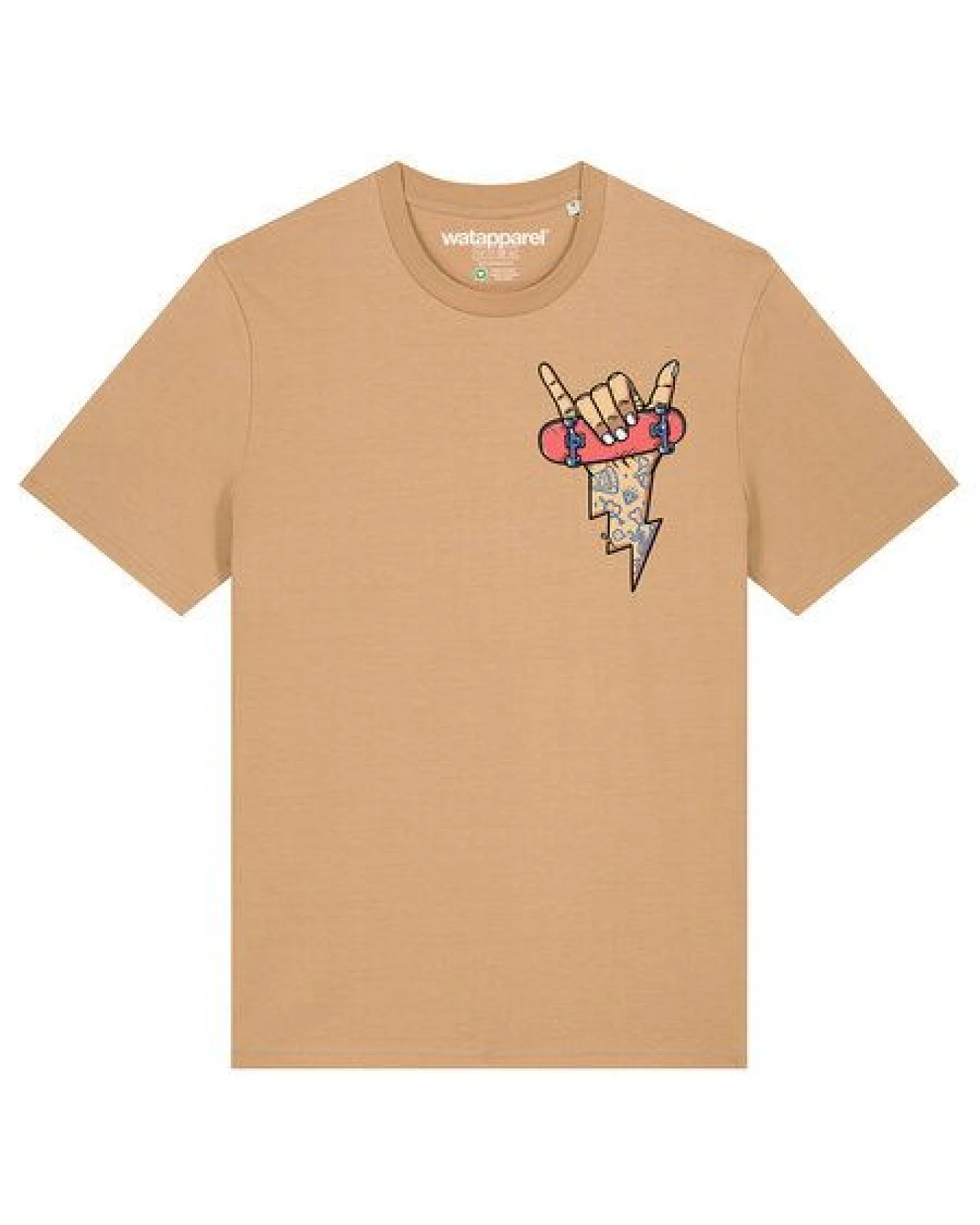 watapparel T-Shirt Unisex Skateboard – Ansicht 2