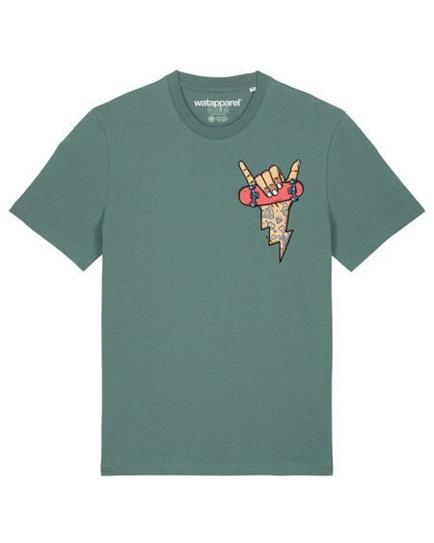 watapparel T-Shirt Unisex Skateboard – Ansicht 2