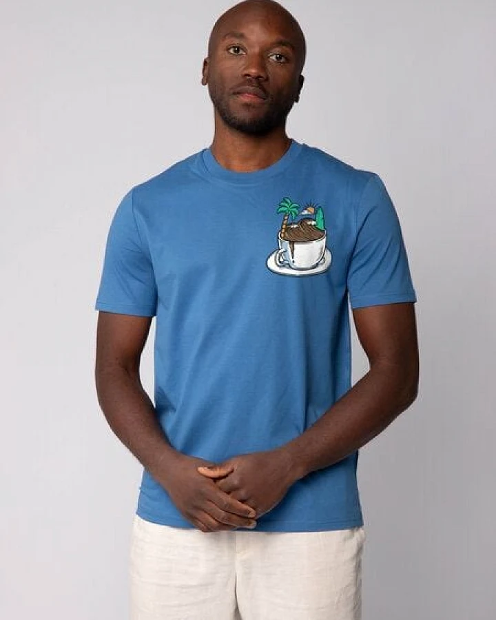 watapparel T-Shirt Unisex Coffee waves