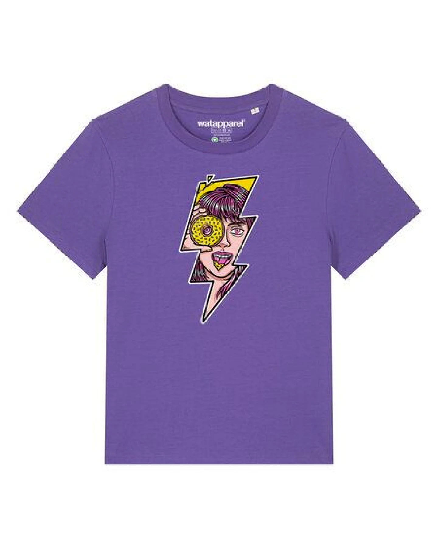 watapparel T-Shirt Frauen Donut – Ansicht 2