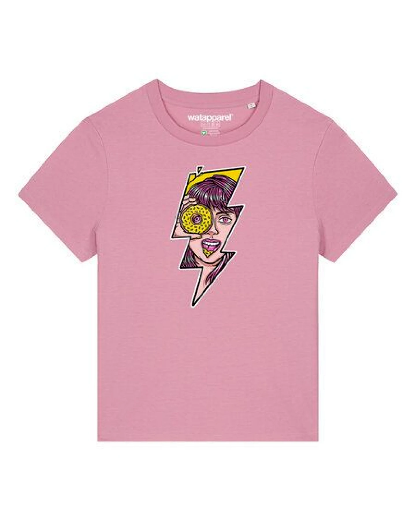 watapparel T-Shirt Frauen Donut – Ansicht 2